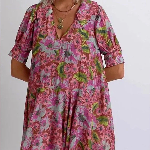 FREE PEOPLE ~ Moon Chaser Mini Dress ~ Size S - Picture 9 of 16